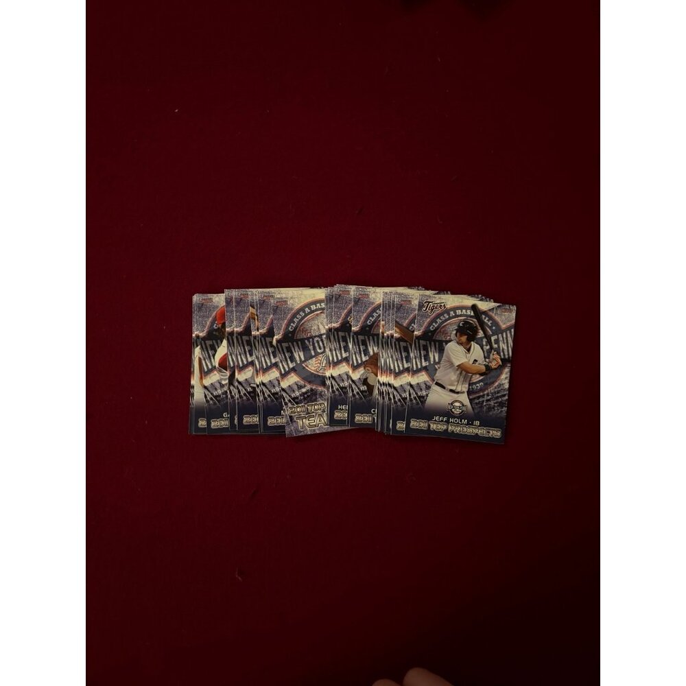 Top prospects 2011 team set choice cards baseball cards